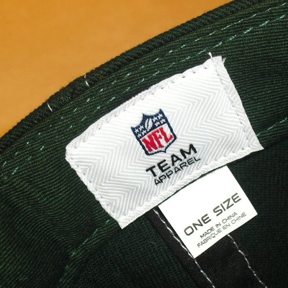 Green Bay Packers G Logo Mens Adjustable Strapback hat New Nfl Logo on Bill - Picture 3 of 4